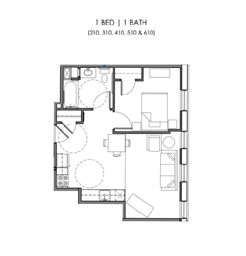 Floorplan 210, 310, 410, 510, 610
